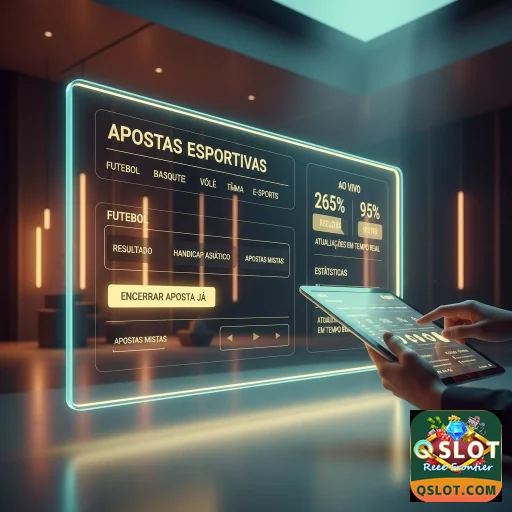 Ilustração de Descubra odds altas e bônus com qslot