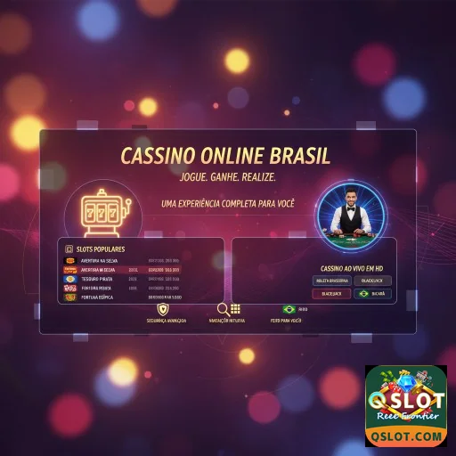 Ilustração de Descubra odds altas e bônus com qslot