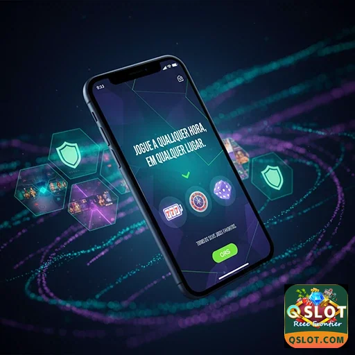 Ilustração de Explore os melhores jogos do qslot com segurança total