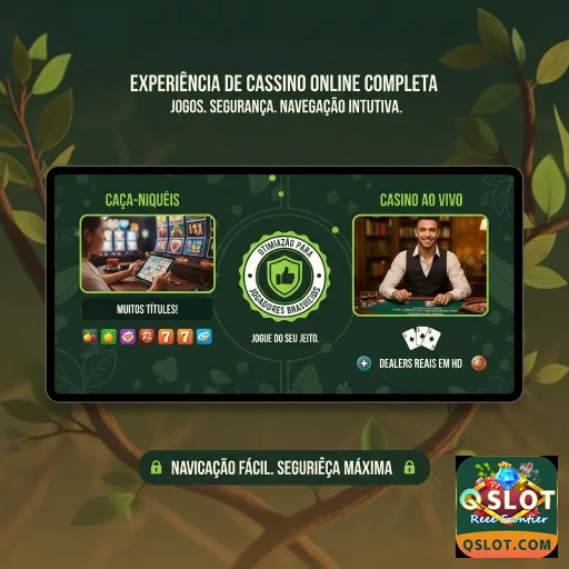 Ilustração de Acesse o qslot: login rápido para melhores bônus