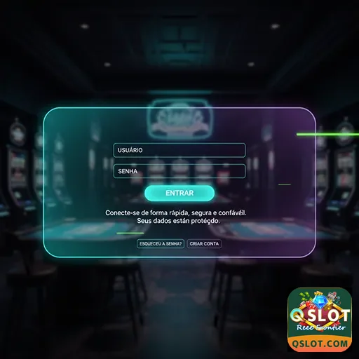 Ilustração de Explore a plataforma qslot com segurança e benefícios exclusivos