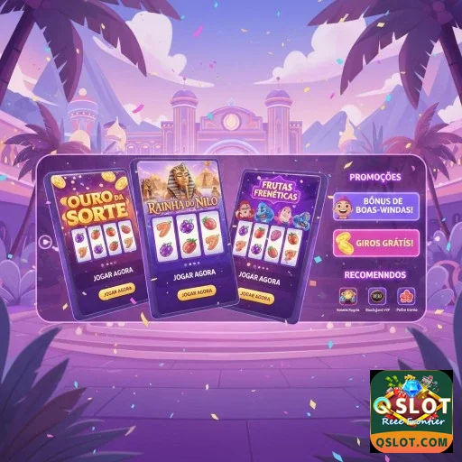 Ilustração de Explore a plataforma qslot com segurança e benefícios exclusivos